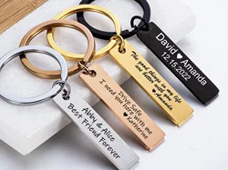 Personalized Keychain Engraved Keychain  A Great Accessory And Gift In Daily Life