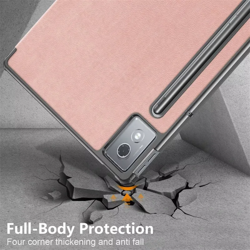 Für Lenovo Xiaoxin Pad Pro Tablet 25 Schutzhülle 12,7 Zoll Dreifach faltbare Lederhülle – Detail 7