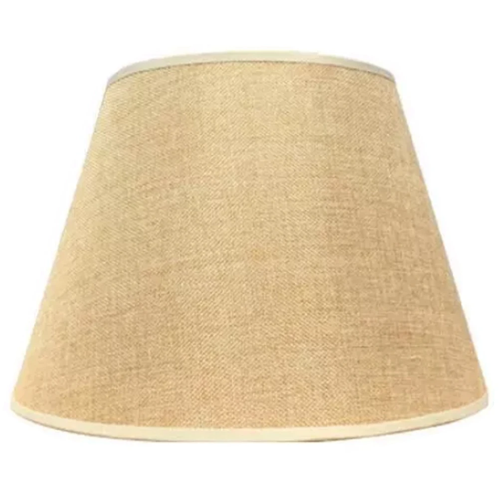 

Table Lamp Lampshade Accessories E27 Linen Bedside Lamp Wall Lamp Floor Lamp Shade Cloth Lower Diameter 30cm Yellow