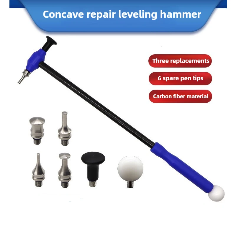 

Молоток из титанового сплава с ручкой из углеродного волокна, винт M8, инструменты для ремонта вмятин автомобиля, комплект для ремонта вмятин, автоаксессуары