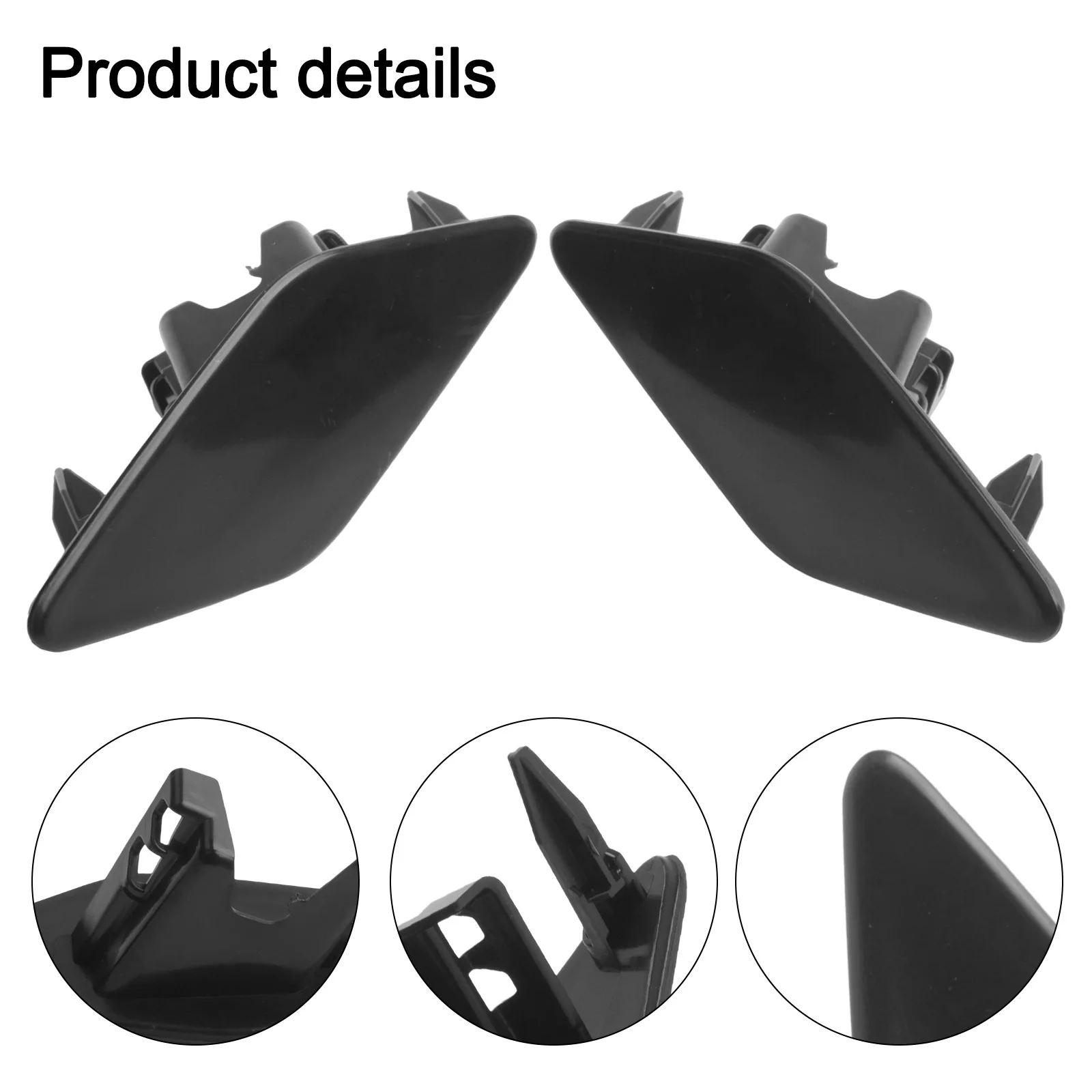 قطع غيار السيارات المصباح SprayCover استبدال 2 قطعة 3G0807937A ABS اكسسوارات السيارات ل باسات B8 2017-2019 العملي #5