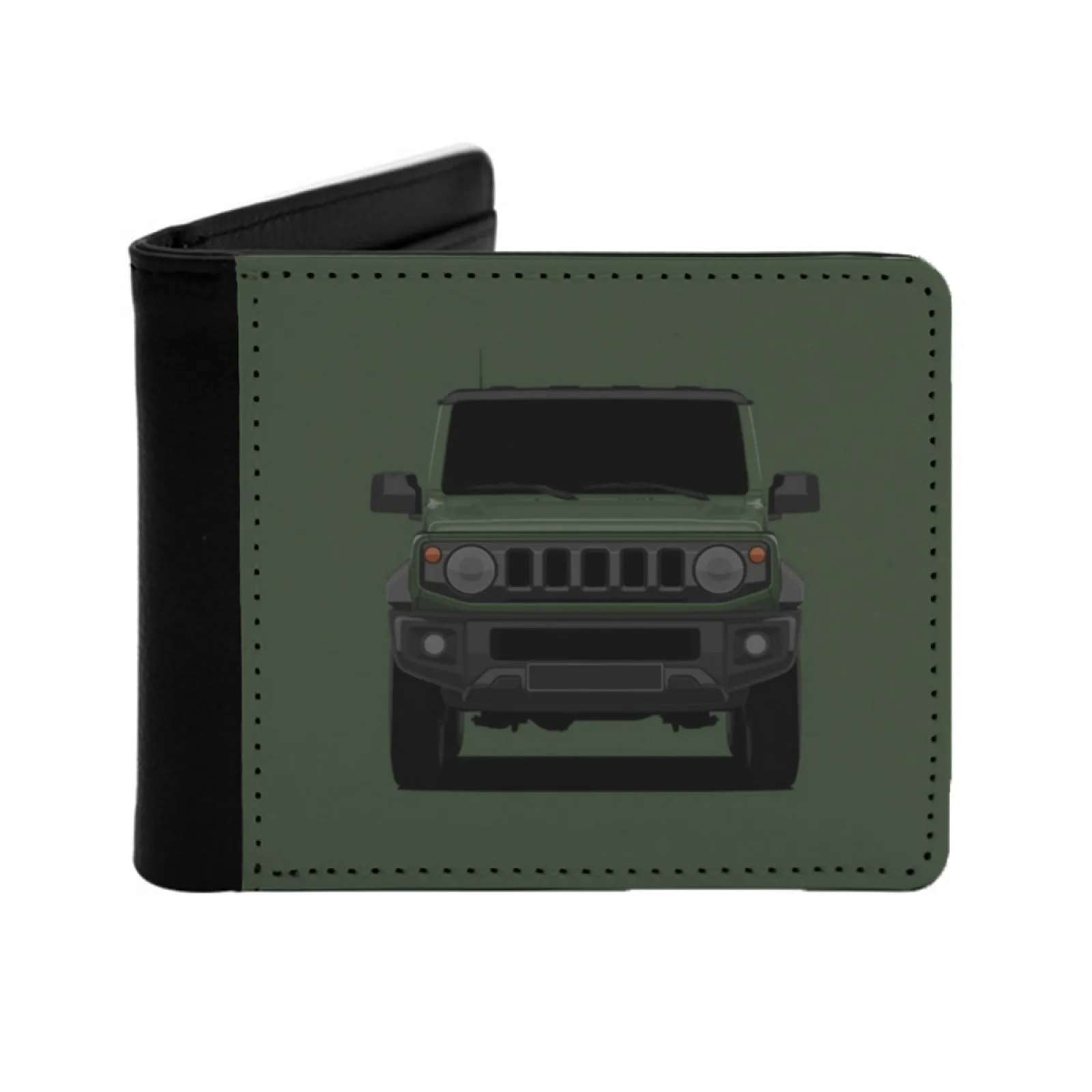 

Jimny Men Wallets Card Man Wallet Short Purse Bi-Fold Personalized Purses Jimny 4X4 4Wd Car Jimny Off Road Automotive Japan