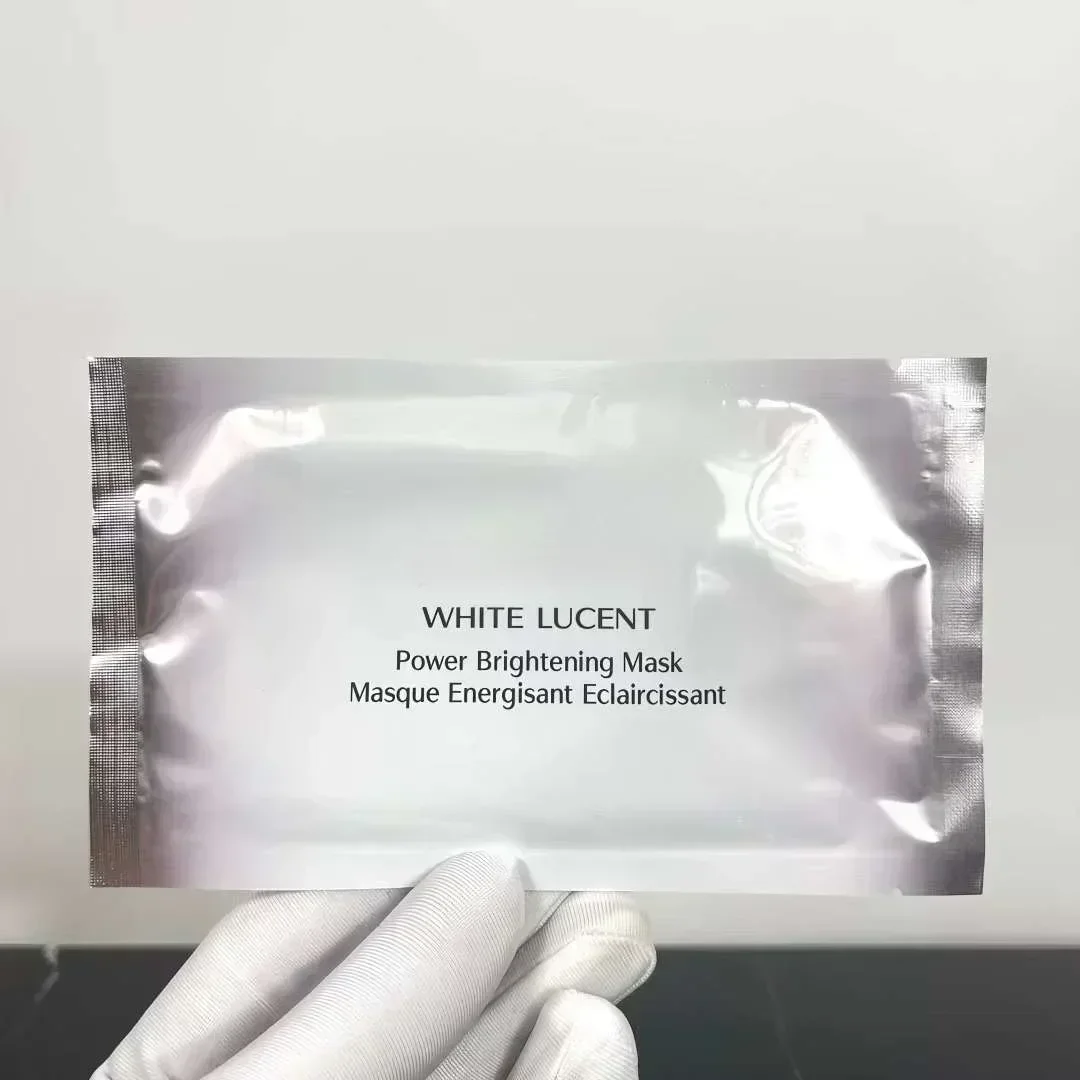 

ХОРОШАЯ 6 шт./кор. БЕЛАЯ LUCENT Power Brightening Mask Masque Energisant Eclaircissant