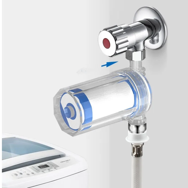 1 Stuks Universele Purifier Output Douchefilter Pp Katoen Douche Zeef Kraan Boiler Zuivering Keuken Badkamer Onderdelen