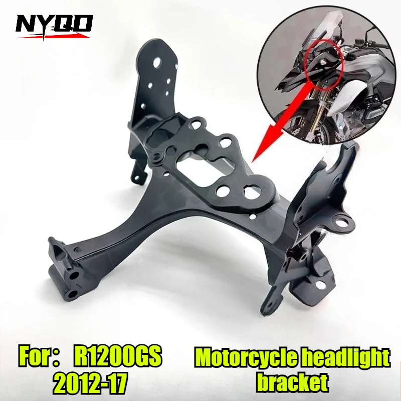 

Motorcycle Front Headlight Bracket Headlights Upper Fairing Stay Bracket For R1200GS 2014-2017 Adventure 2013-2017