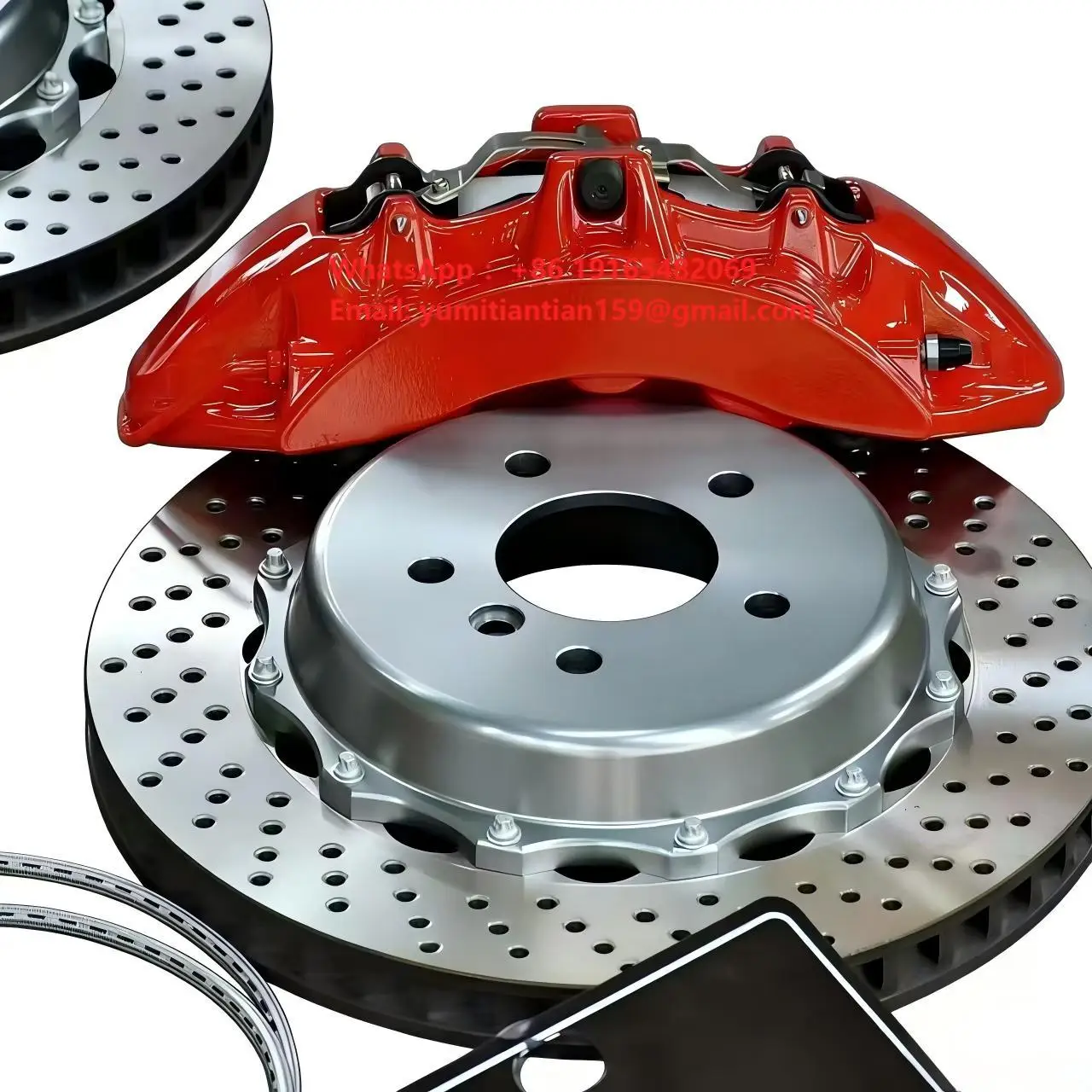 High-performance 6-piston Brake Resists Thermal Fade for Heavy EV Braking, Fits Zeekr 001, X, 7X, 7 GT 18-inch Wheels