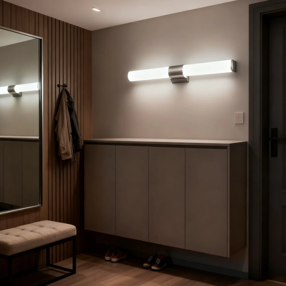 Joyinled Moderna LED Specchio Luce Striscia Acrilico Bagno Vanity Illuminazione con Lampada Bianca Fredda Comò Camera da Letto Lampada da Parete per Interni