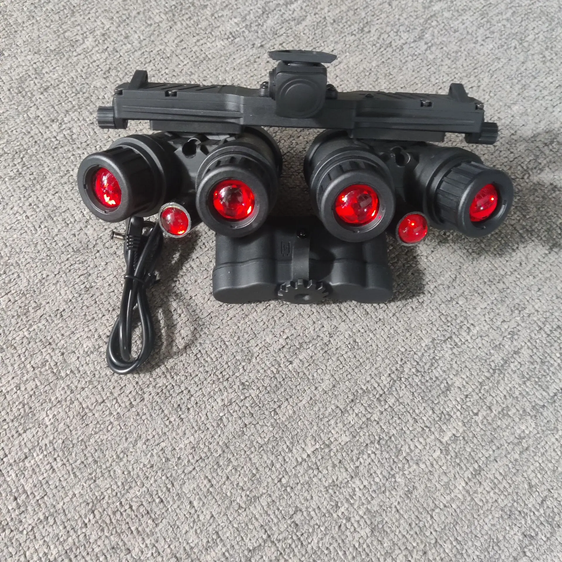戦術ヘルメット 6 目ナイトビジョンゴーグル NVG ダミーモデル