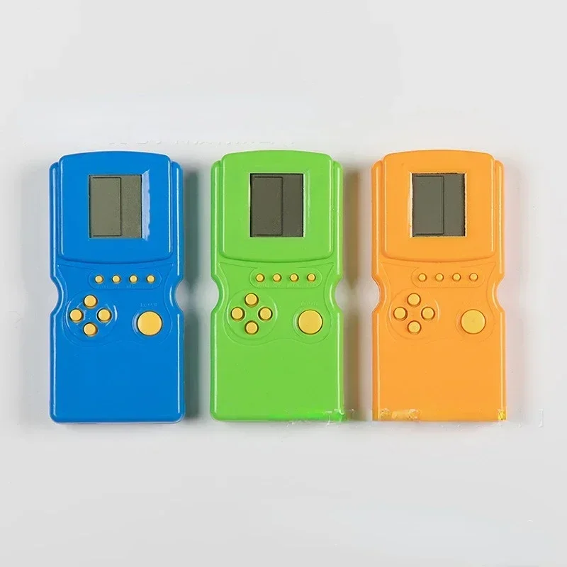 Tetris Game Console Nostalgic Mini Handheld Game Console Classic Kids Hold Up Game Console Anime Toy for Children\'s Gift