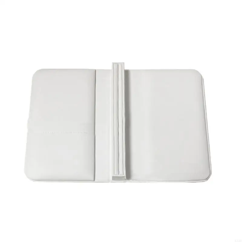 

Stylish Book Shaped Display Holder Sturdy Jewelry Display Holder with Cushioned Pages Elegant Jewelry Storage Tray