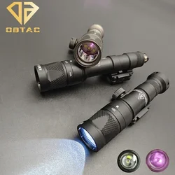 Sotac SF M600V M300V Illuminazione IR Scout Light Torcia tattica a LED Caccia Rail Mount Arma luce per sport all'aria aperta