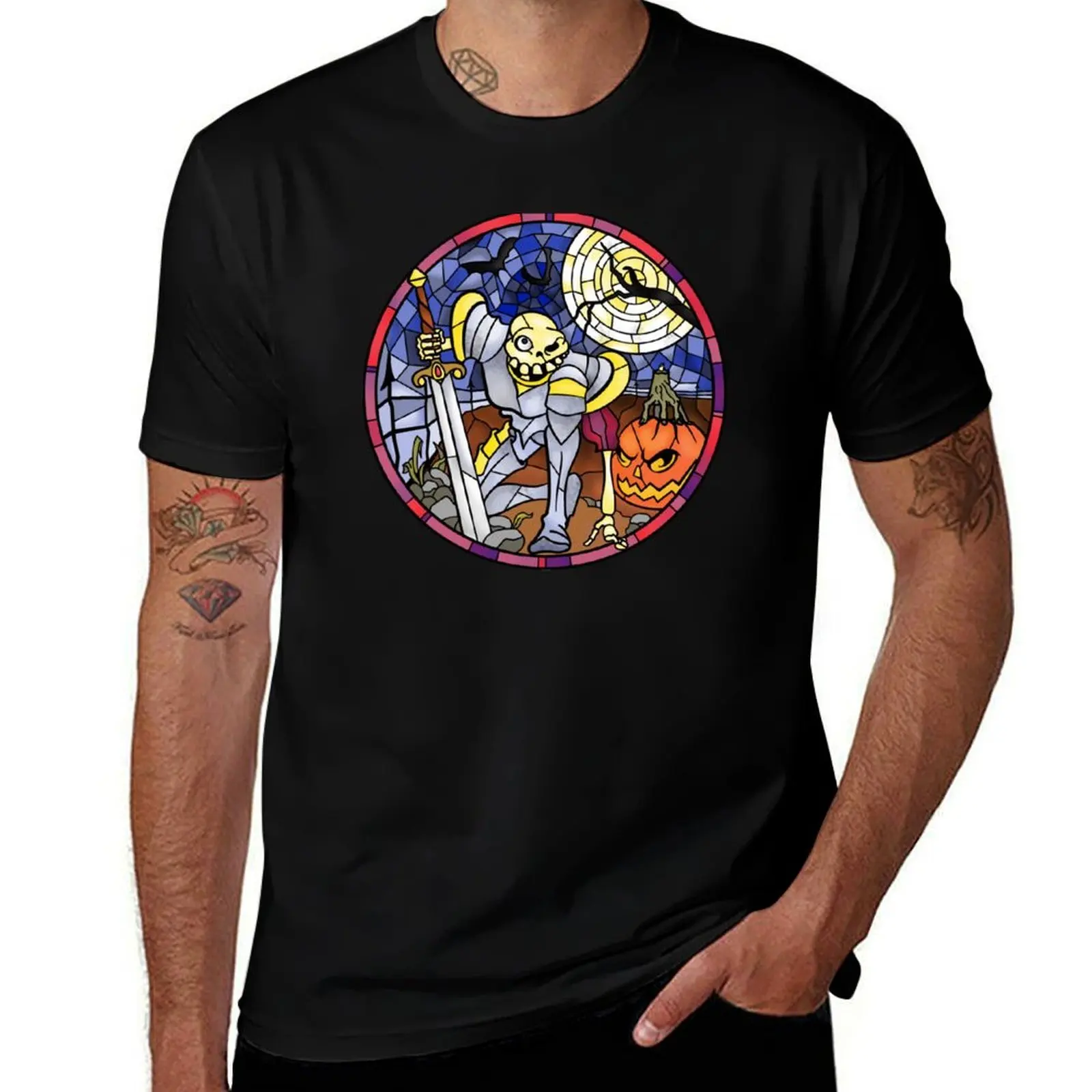 Sir Daniel T-Shirt Vintage Print Crew Neck Tee T-Shirt