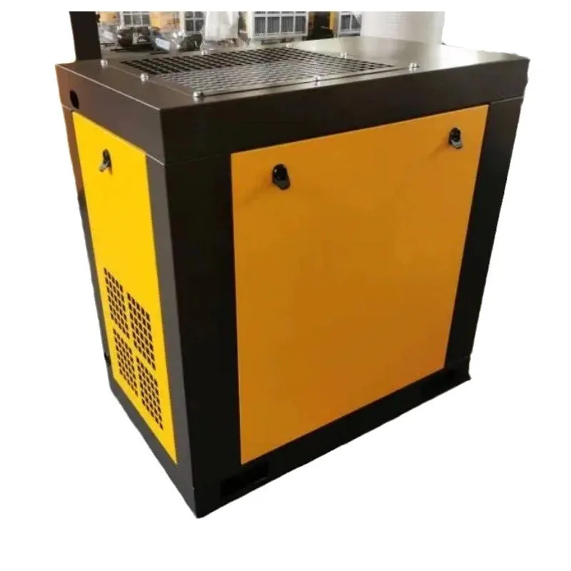 Screw air compressor, low noise single stage explosion-proof screw variable frequency air compressor