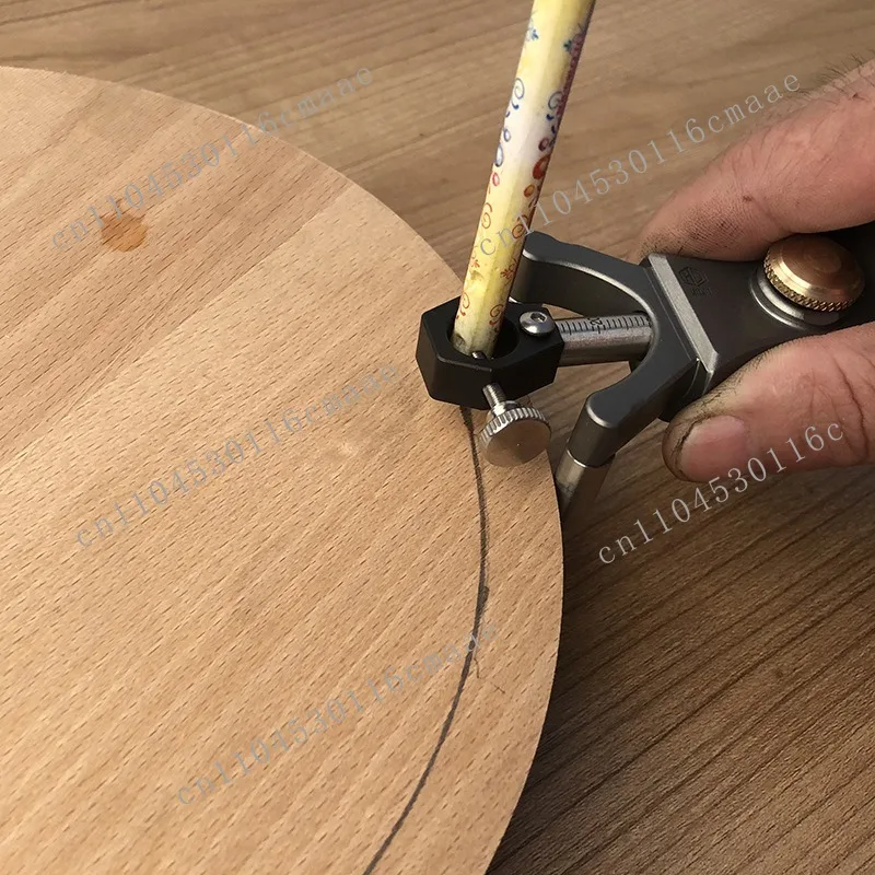 Woodworking Scribe Carpenter Arc Straight Line Dual-purpose Scribe DIY Creative Tools European Scribe