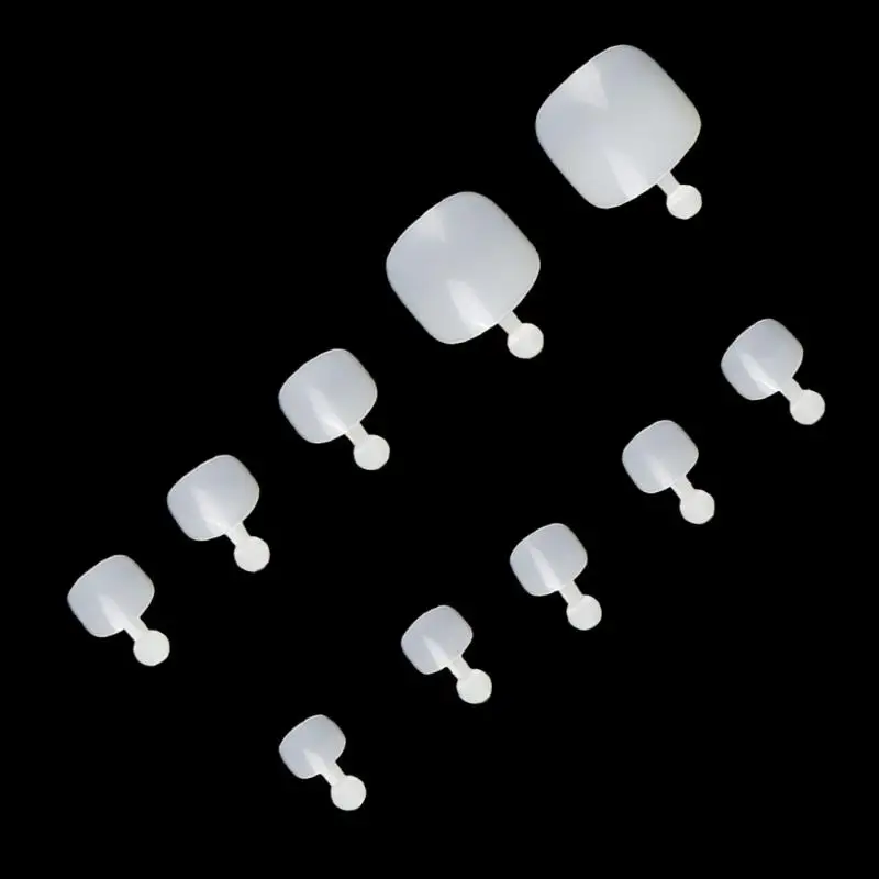 600 pièces faux ongles couverture complète artificielle français ongles courts 12 tailles pour les Salons de manucure bricolage et Nail Art ongles des orteils conseils