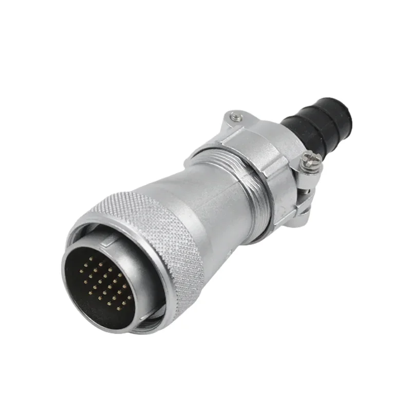 WEIPU WF28 Male Plug TI 2 3 4 7 8 9 10 12 16 17 20 24 26Pin Large Current Electrical Connector Industrial Power Metal Adapter