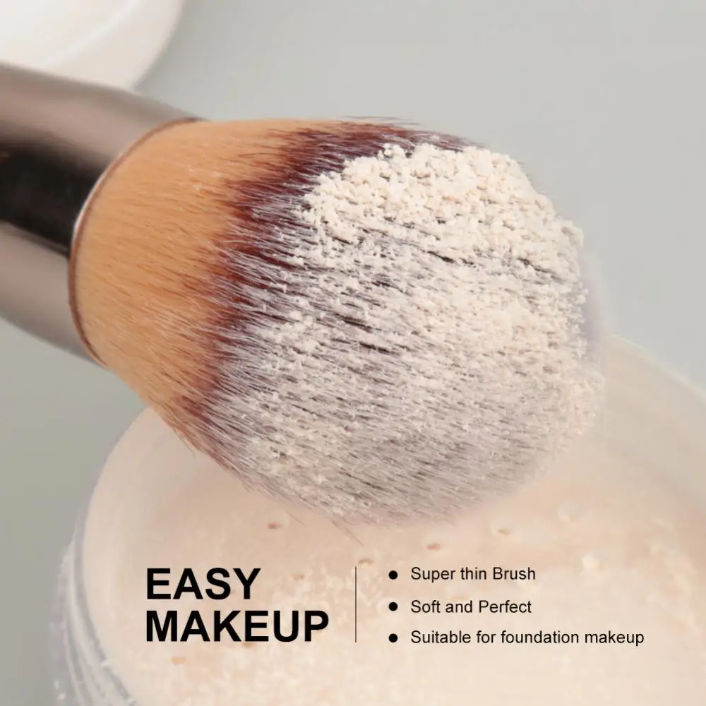 1 pz trucco Brushe Beauty Tool Champagne Gold Foundation Brush ombretto Eye Eyeliner Brush cosmetici strumenti spazzole