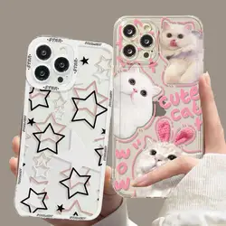 Cat Case For Realme C53 C55 C67 C63 C65 C51 C33 C30 C35 C51 C21Y C25Y C20 C15 C21 7i 8i 9i 9 10 12 Pro Plus 8 5G Silicone Cover