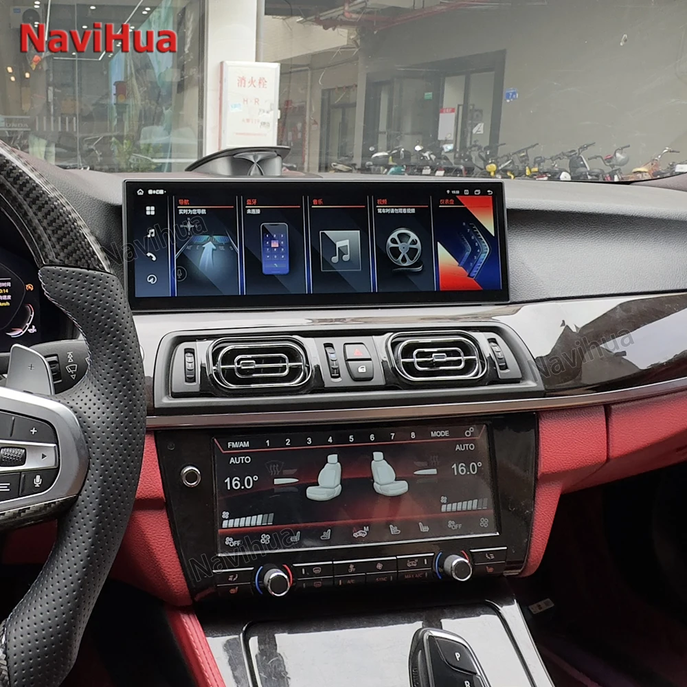 

Автомагнитола NaviHua для BMW 5 серии F10, мультимедийная стерео-система на Android, с GPS, Wi-Fi, для Carplay