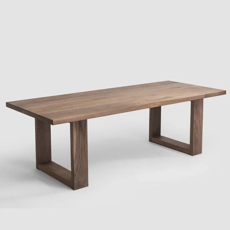 

Italian Design Wooden Dining Tables Kitchen Luxury Living Room Dining Tables Meeting Dinette Home Furniture Tavolo Pranzo LLDT
