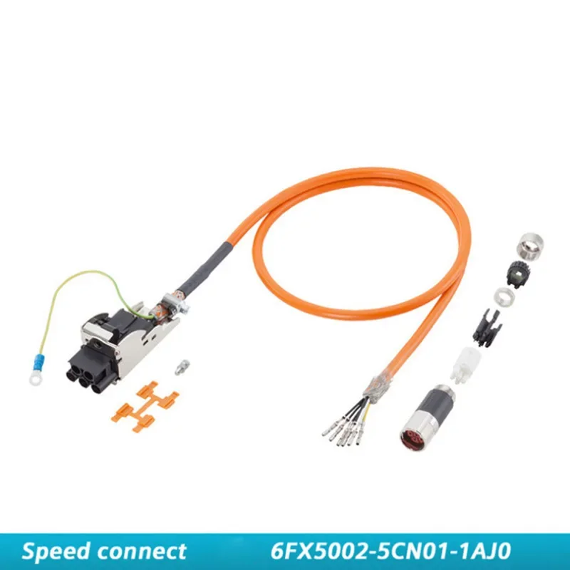 0 prefabricated power conductor motor module size V90 servo motor encoder cable 6FX5002-5CN01-1BA0