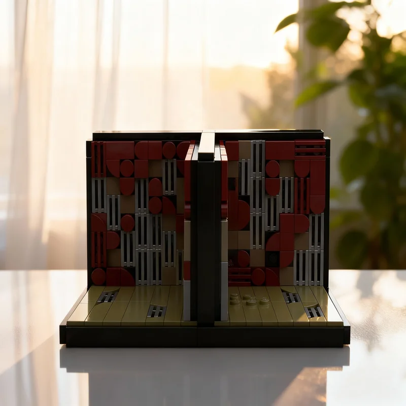 

300pcs MOC Silent Hill Modular Streetscape Display Creator Expert Model Building Toy Blocks Christmas Gift Construction