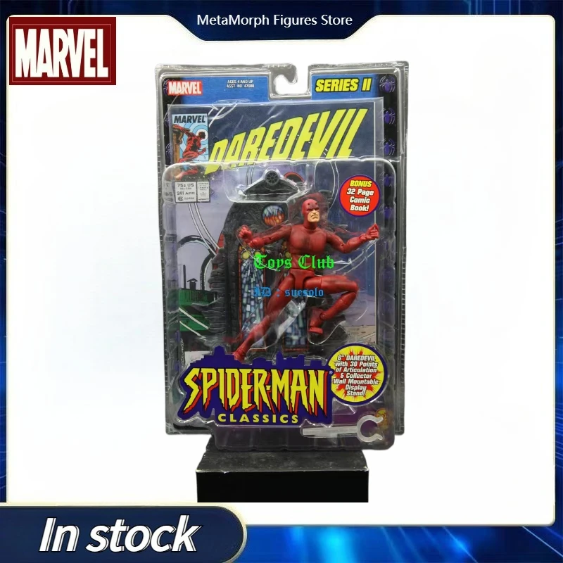

Original Marvel SPIDIR-MAN CLASSICS Daredevil Anime Figure Toy Model Collection