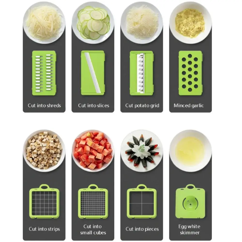 Stainless Steel Cutting Board Multifunctional Vegetable Slicer Rectangular Safe Vegetable Shredding Machine