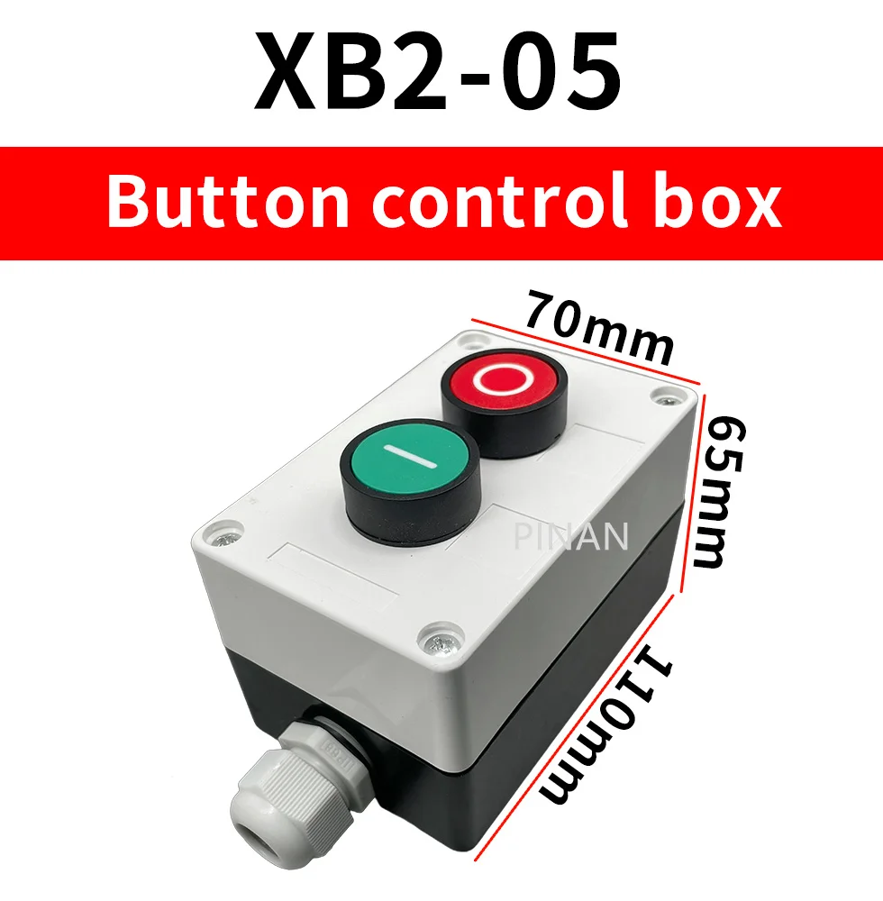 

AC 660V 10A Мгновенный ввод/вывод Красный Зеленый знак NO NC Кнопочный переключатель Станция
