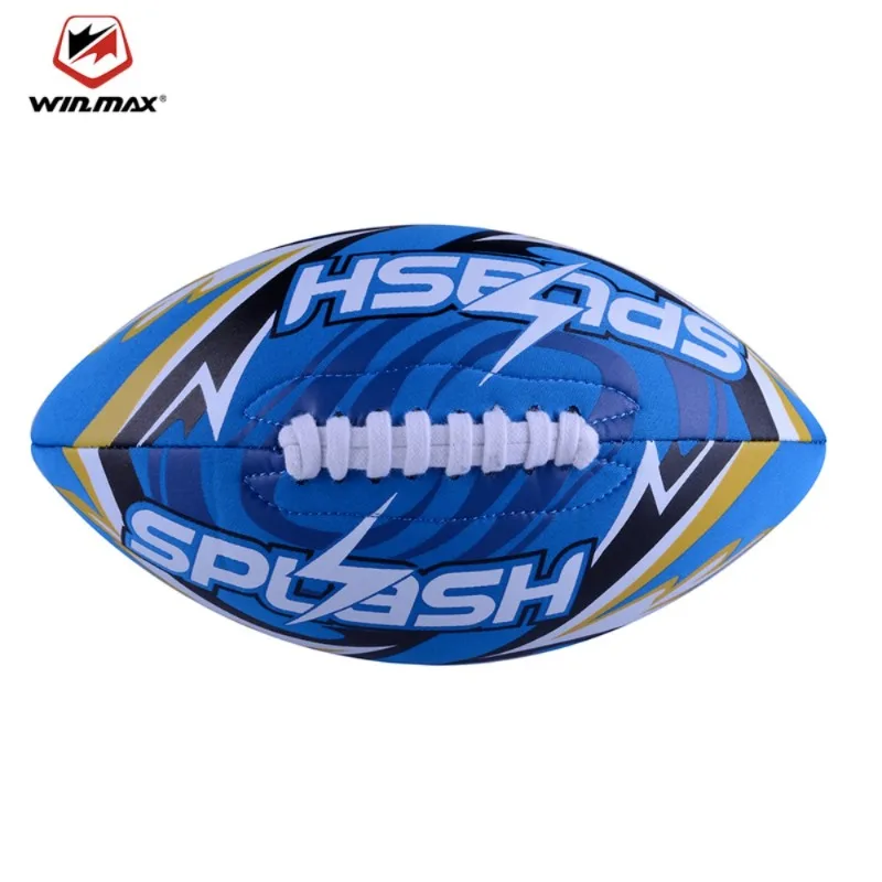 Win.Max Lightning Neoprene American Football Rugby Ball Waterproof Beach Outdoor Sports Ball
