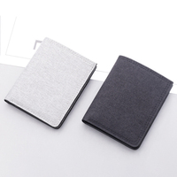Men's Wallet Short Fashion Coin Pouch Card Holder Vertical Canvas Large Capacity Practical Convenient Durable Male's Purse