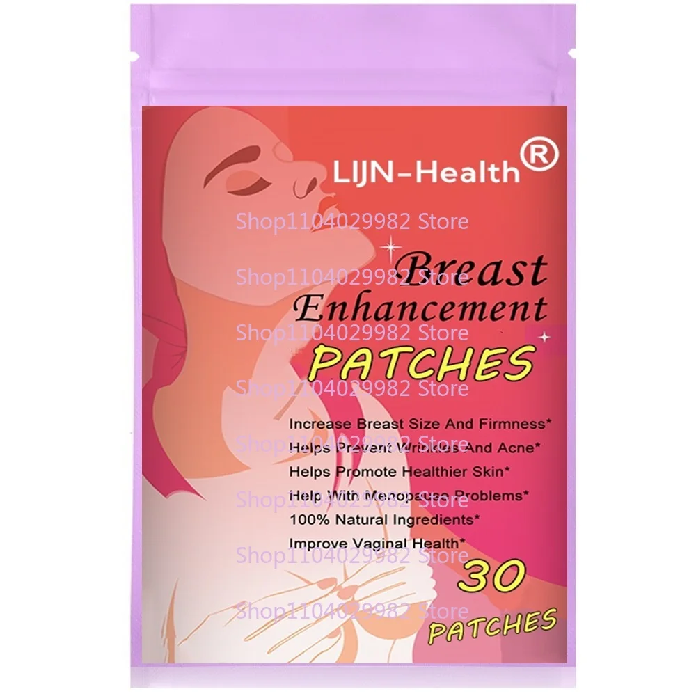 Breast Enhancement Transdermal Patches Pueraria Mirifica Breast Butt Female Health-30 Patches 1 Month Supply