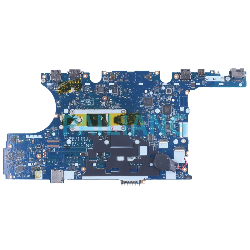 I3 I5 I7 ZBU10 LA-A961P For DELL Latitude 7450 E7450 Notebook Mainboard CN-0Y15C1 0Y15C1 0R1VJD 0TFVF9 0V2CCD Laptop Motherboard