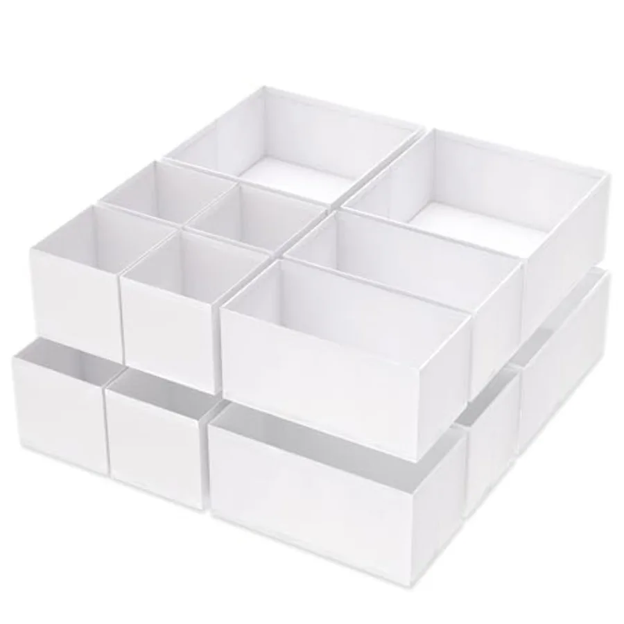 

Underwear Drawer Organizer Drawer Organizer Clothes Foldable Cloth Storage Box Closet Dresser Drawer Divider Organizer for Clot