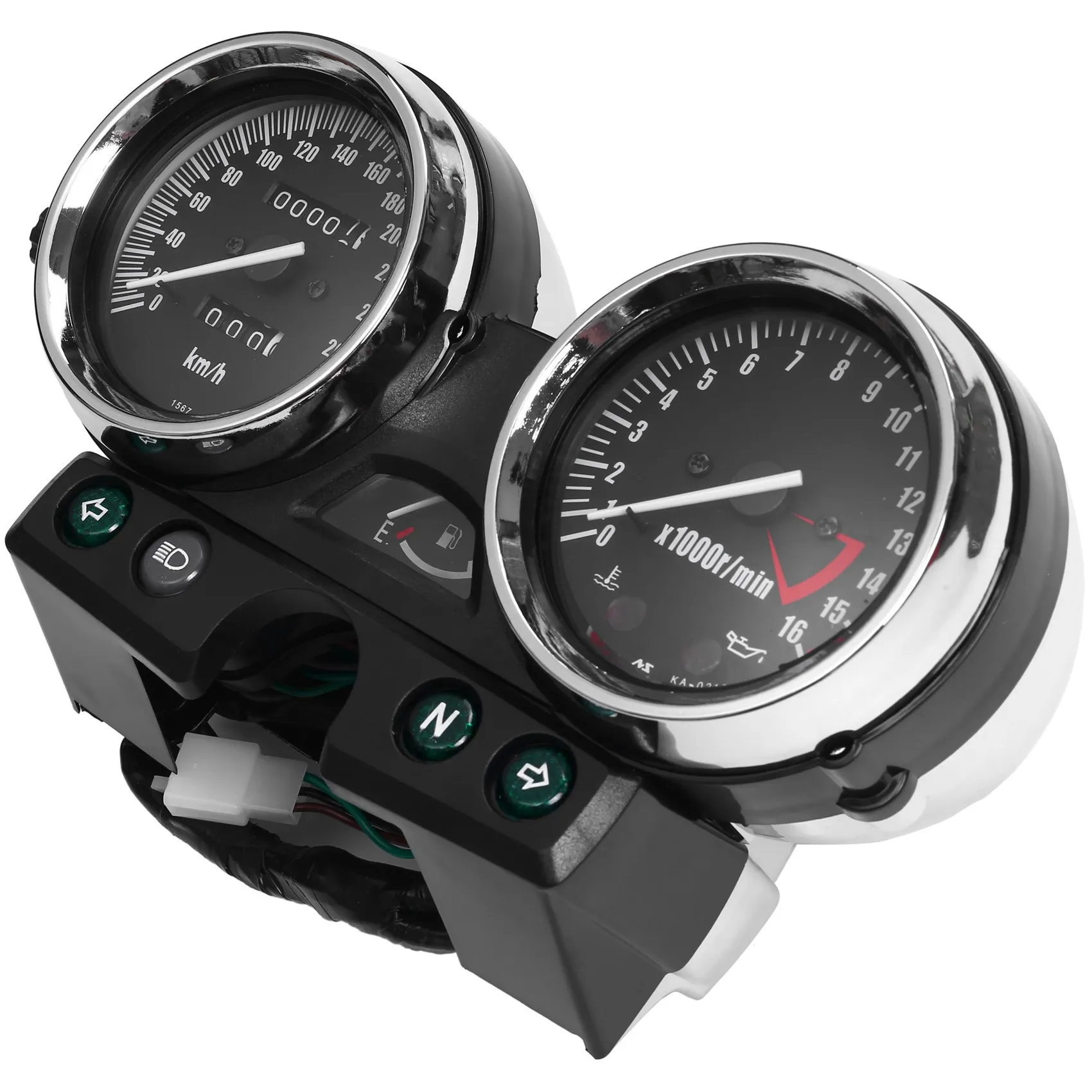 Motorcycle Gauges Cluster Speedometer Odometer Tachometer for KAWASAKI ZRX400 ZRX750