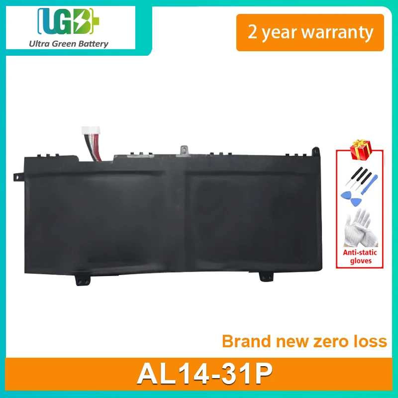 UGB New Laptop Battery For ACER Aspire Lite AL14-31P 7.6V  6000MAH  10PIN 7 line