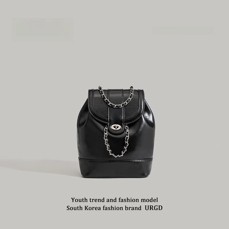 

URGD женская интеллект 7202, новая простая универсальная сумка на цепочке Briti Sle, мягкий полиэстер, одинарный ремешок