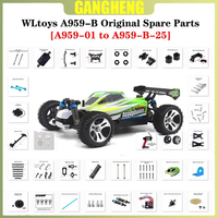 WLtoys 1:18 RC Car Spare Parts For A959-B High-Speed Car Original Accessories A959-01 to A959-B-25