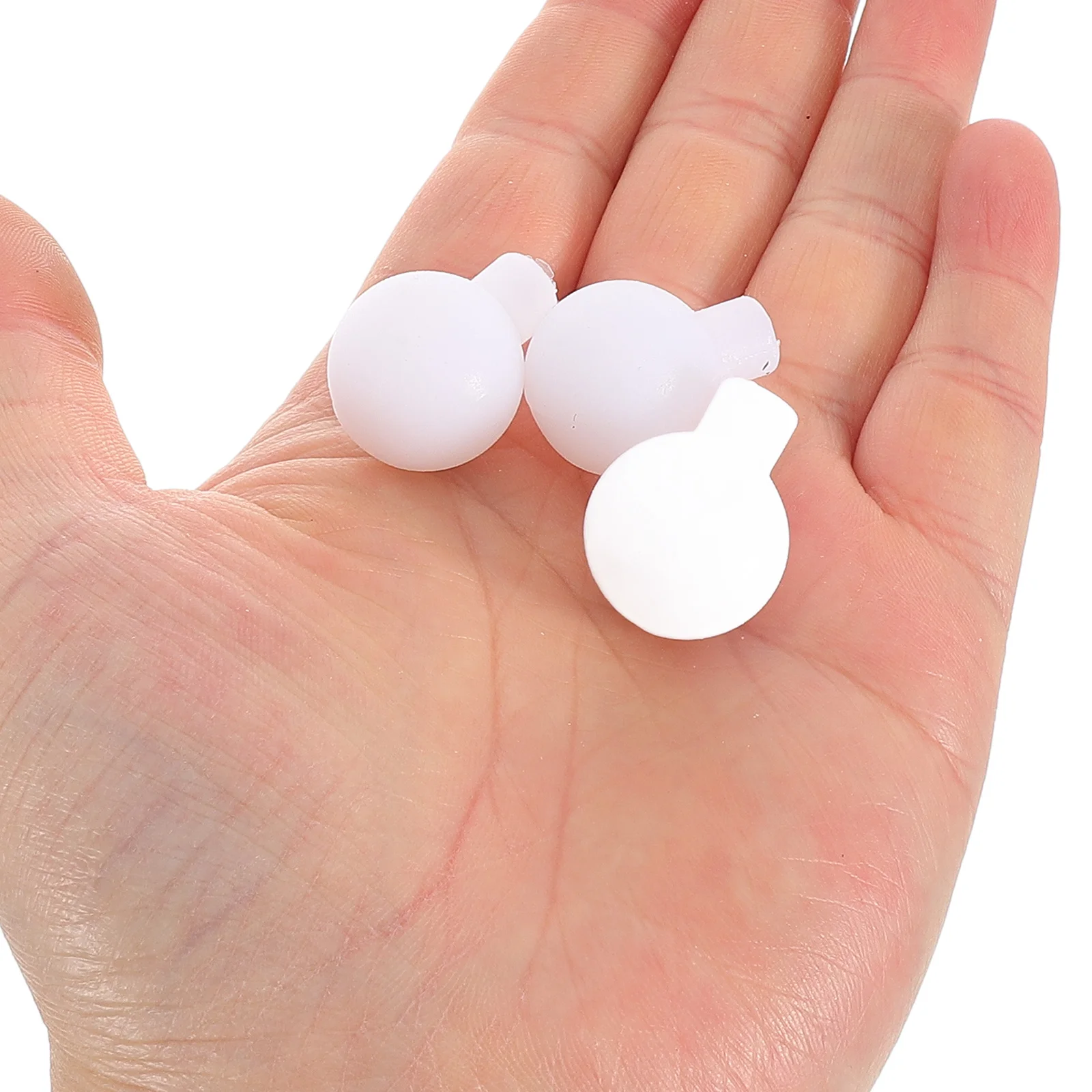 100 pçs 1.9cm luz da corda abajur abs material bola fosca fácil instalação sombra da lâmpada corda sombra globo abajur