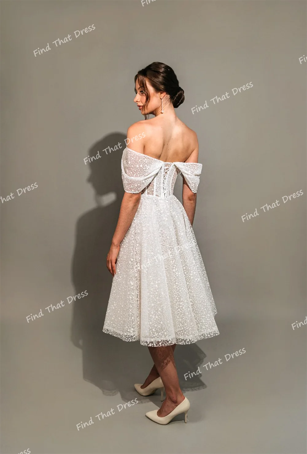 Personalizado mde robes de soirée querida colarinho lantejoulas brilhante a linha inchado vestido de baile drapeado rendas até voltar chá-comprimento vestido de festa