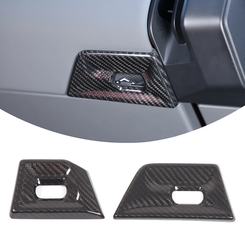 

For BMW X3 G45 2025+ Real carbon fiber car side air outlet adjustment frame decorative sticker car interior accessories