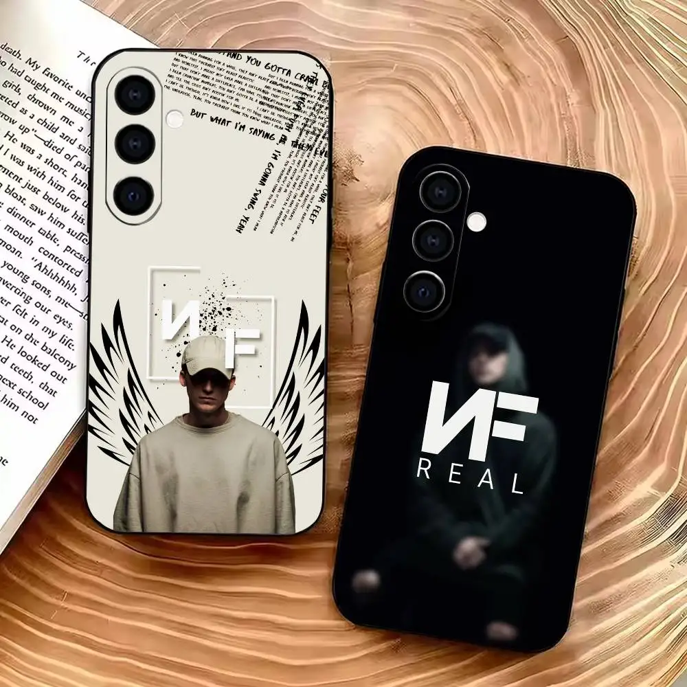 Fashion NF Rapper  Phone Case For Samsung A73 20,21s,22,31,32,52,53,72 Soft Black Shockproof Cover