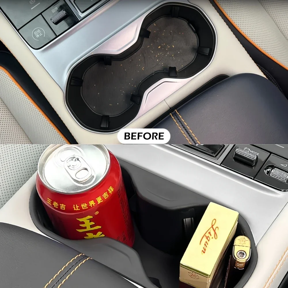 Cup Holder For BYD Seal U Sealion 6 Song Plus Champion Edition 2023 2024 2025 Must Buy Car Interior Accessories