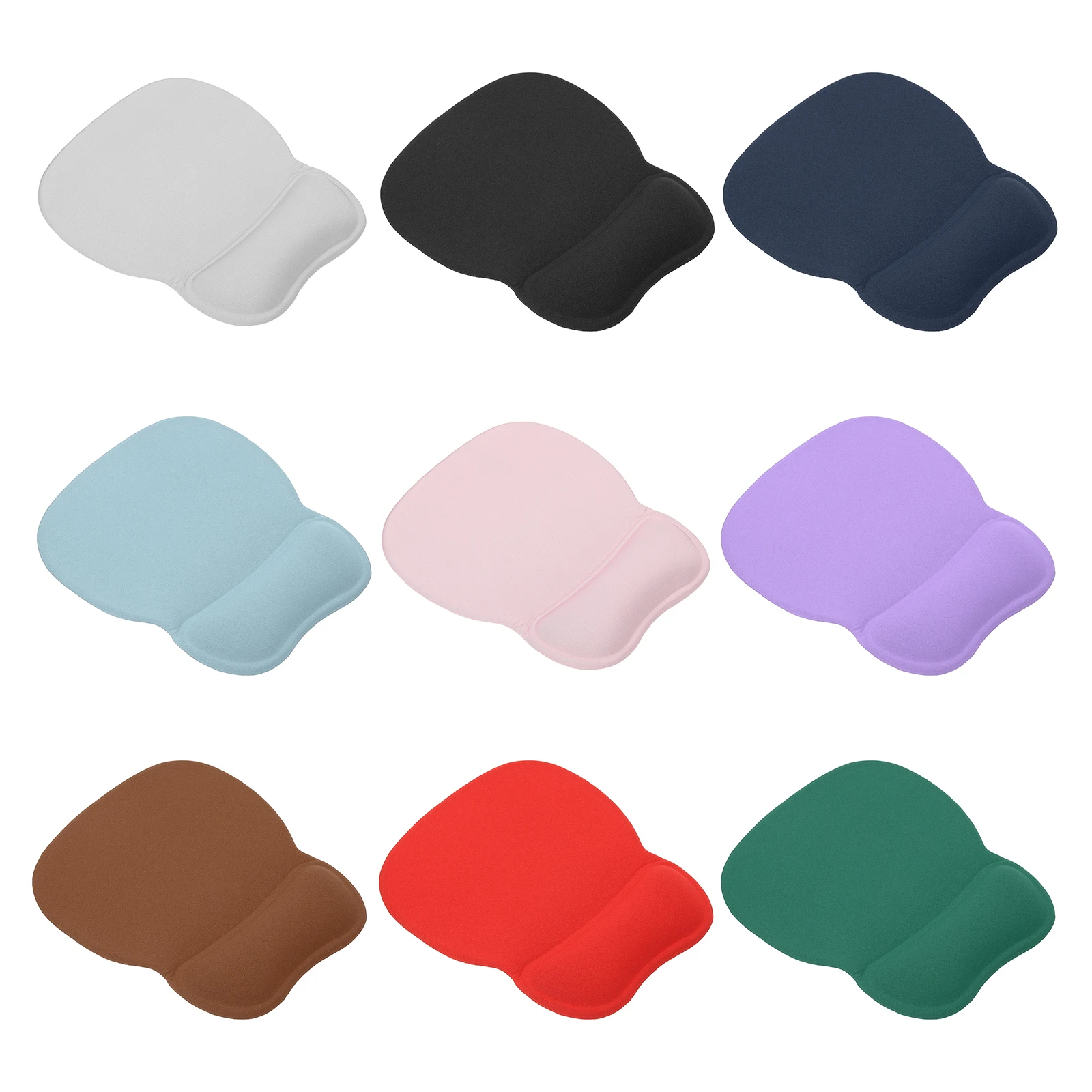 

1 шт. гелевый коврик для мыши с подставкой для запястья, эргономичный коврик для мыши, удобный нескользящий коврик из пены с эффектом памяти, мягкий для компьютера, ноутбука, офиса, дома