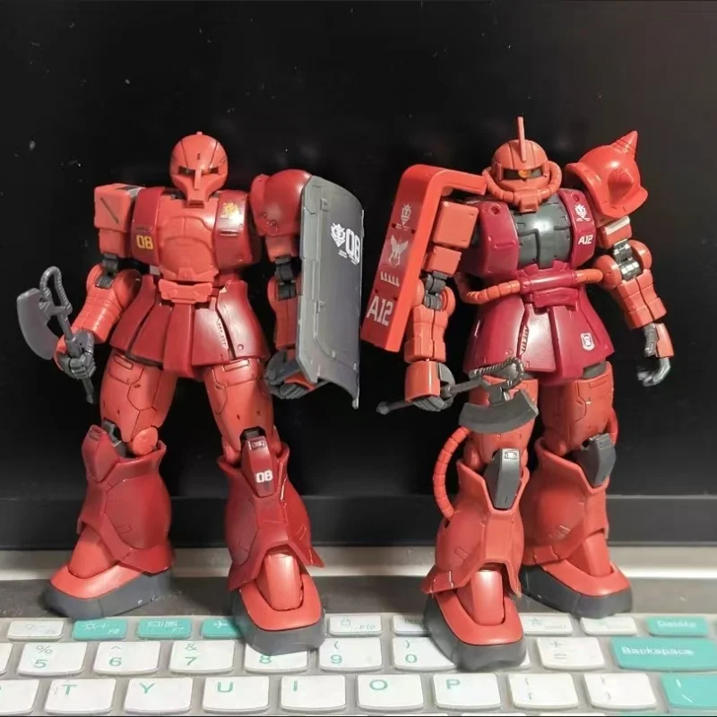 متوفر في المخزون WEIMEI WM HG 1/144 Zaku I GTO MS-05 Char Aznable تجميع نموذج روبوت المنقولة عدة عمل أرقام اللعب الهدايا حلية