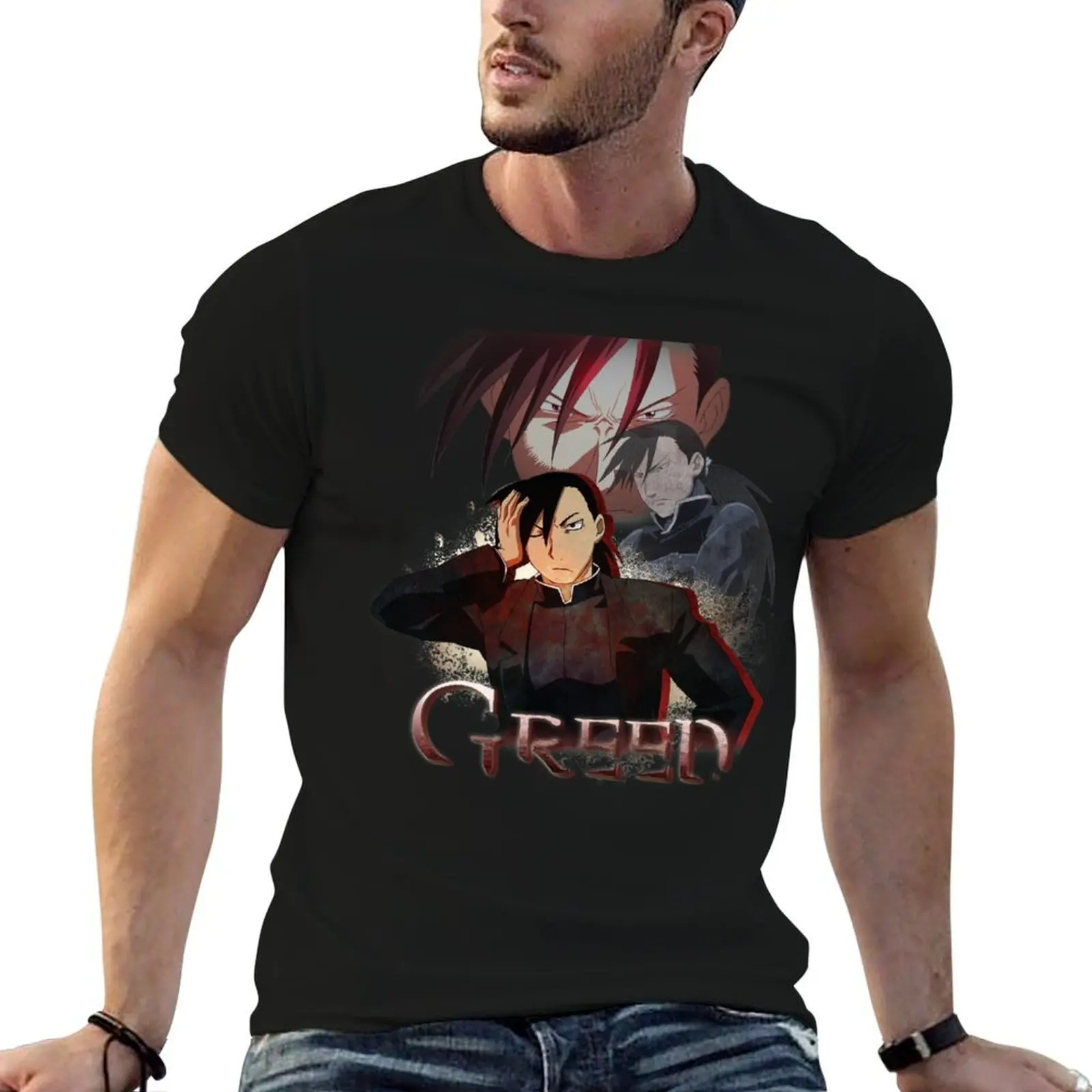 T-shirt décontracté à manches courtes Greed FMA, assorti à toutes les occasions