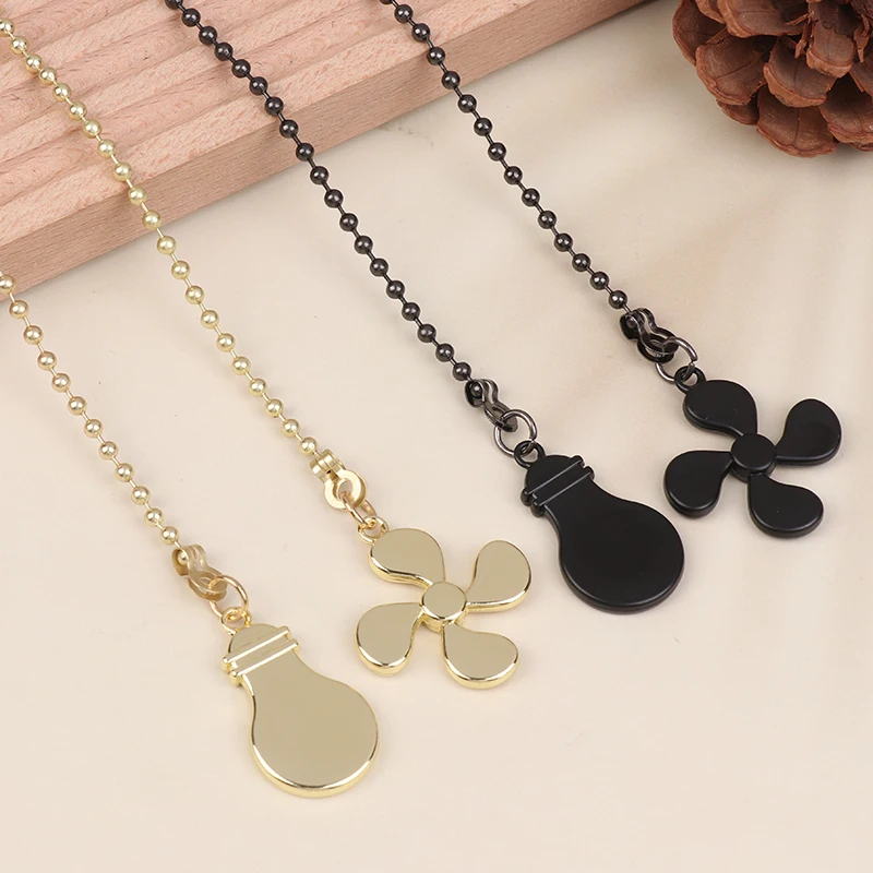 

Length 23.5cm Fan Shape Ceiling Fan Pull Chain Chandelier Pull Chain DIY Pendant Pull Chain Extension Chandelier Chain Extender
