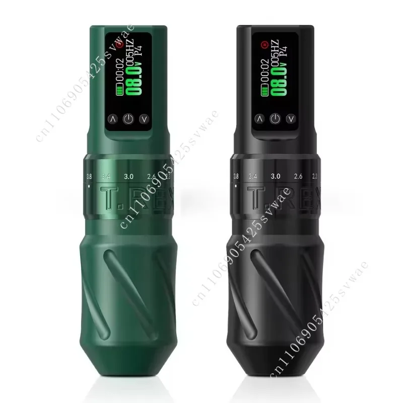 

TREX V1 1600mAh Powerful Motor 2.0-4.2mm Adjustable Stroke Professional Wireless Tattoo Pen Gun Machine for Beginners Body Art