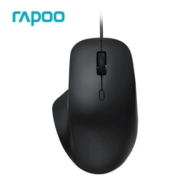 

Rapoo N500 Wired Mouse Optical Gaming Laptop Mouse Optical Mice for microsoft surface pro For Computer PC game gamer sets mouse