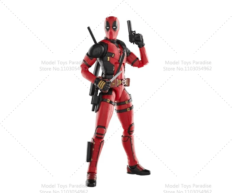 Hot Sales Original 1/12 Collectible Toys Wolverine Deadpool Super Hero&Antihero Full Set 6 Inches Action Figure Model Fans Gifts